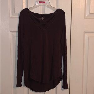 Criss Cross Front Tee